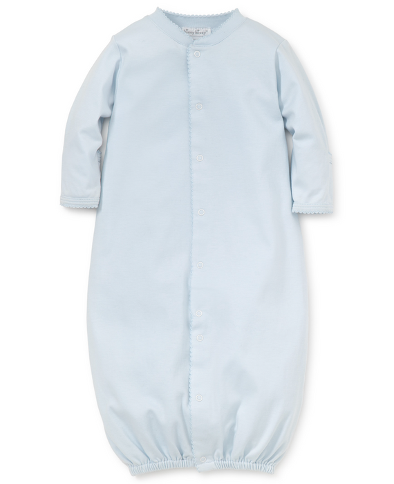 Pima Cotton Converter Gown, Light Blue