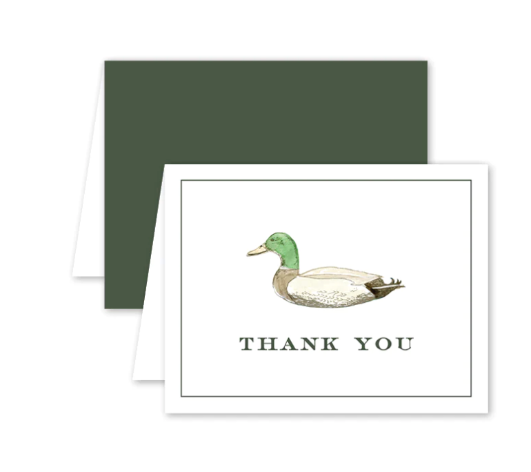 Boxed Note Cards, Sportsman Mallard