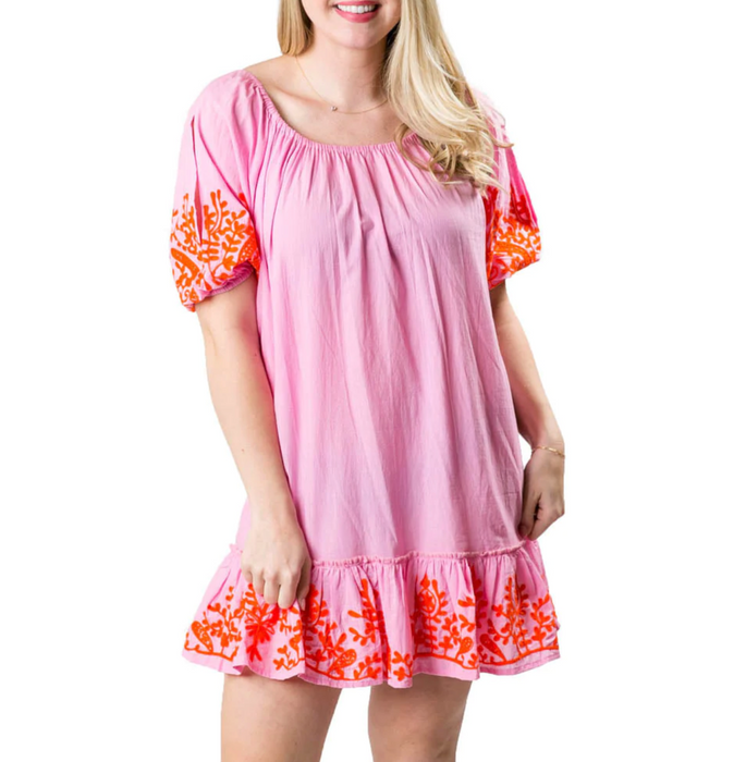 Jules Tunic Coverup, Pink