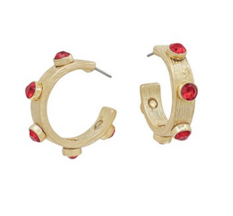 Earrings, Sergio Red
