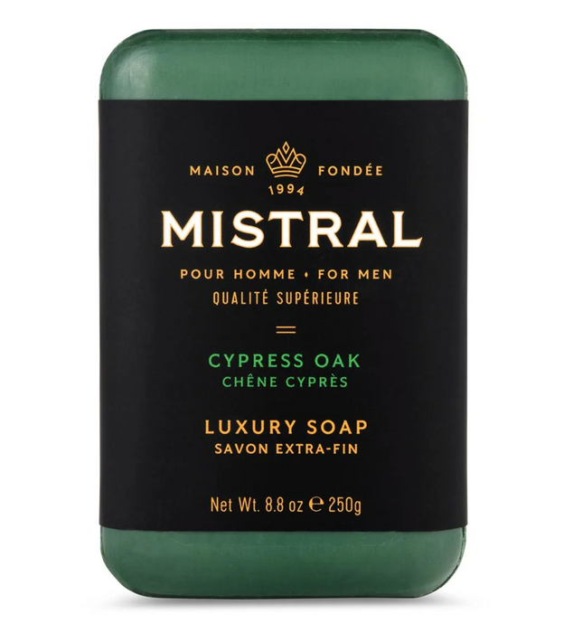 Men's Bar Soap, Cypress Oak