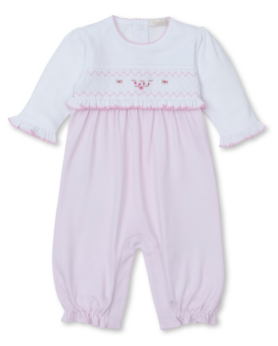 Playsuit with Hand Embroidery, Pink