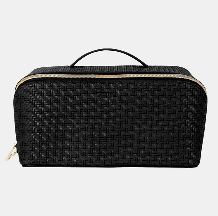 Herringbone Large Beauty Bag, Licorice