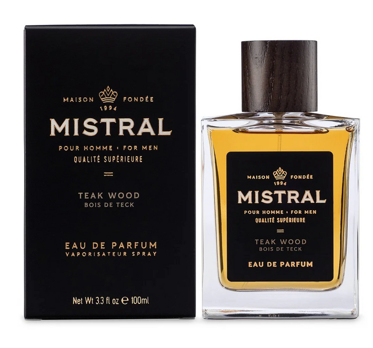 Men's Cologne, Teak Wood