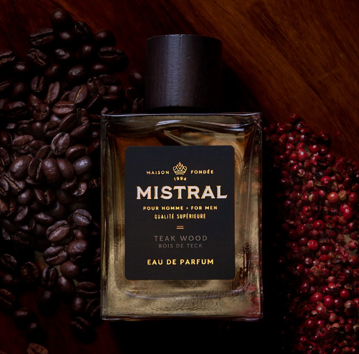 Men's Cologne, Teak Wood