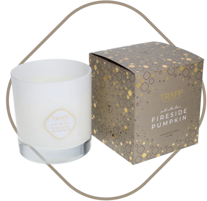 Trapp Candle, Fireside Pumpkin