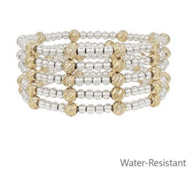 Bracelet, Hula Gold Silver