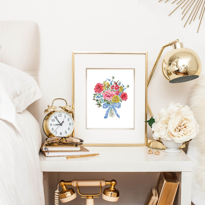 Art Print, Spring Bouquet