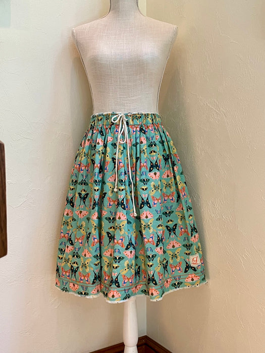 French Market Skirt, Short, Yin Yang
