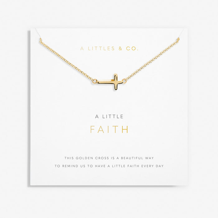 A Little Necklace, Faith, Gold