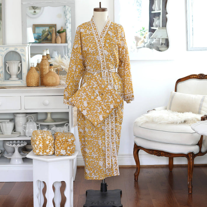 Cosmetic Bag Pacho Saffron Verso