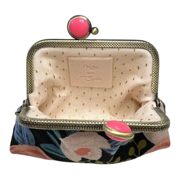 Mini Clutch Coin Purse - Peachy Pink Rosa