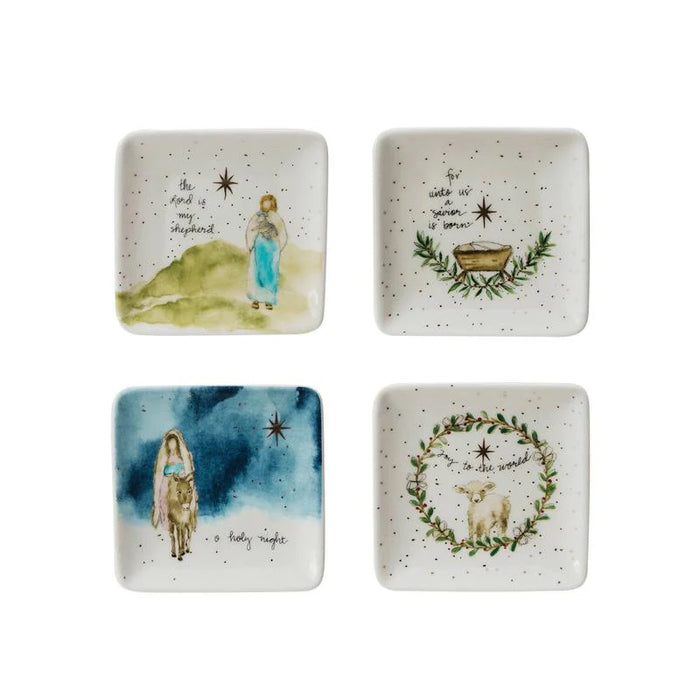 Stoneware Dish, 4 Styles