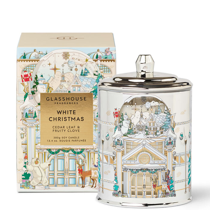 Candle, White Christmas