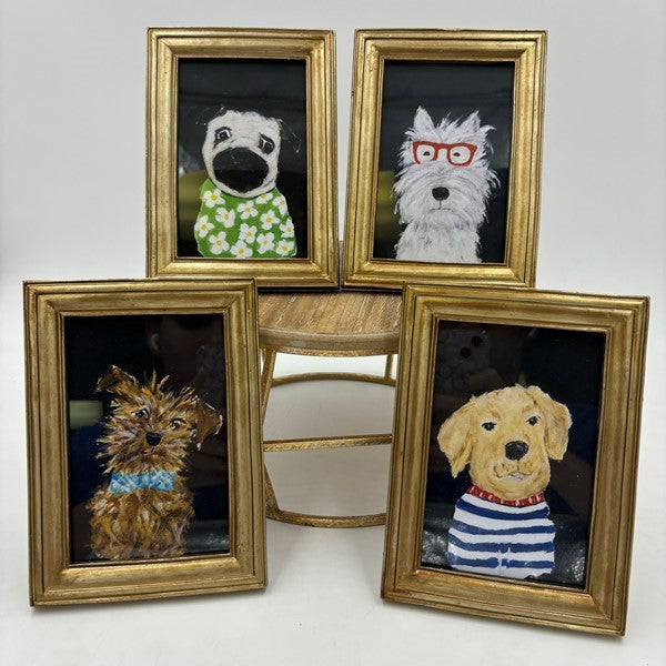 Framed Pet Portraits, 4 Styles