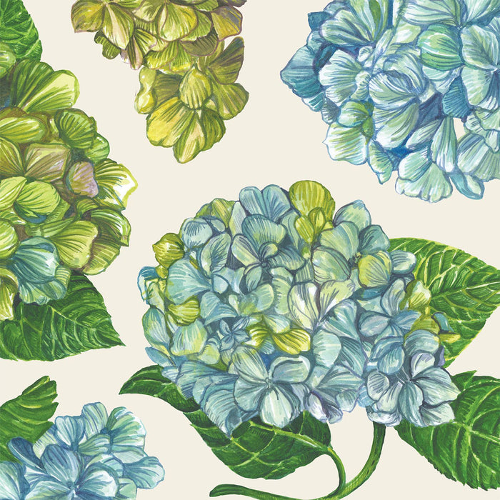 Hydrangea Cocktail Napkin - Pack of 20