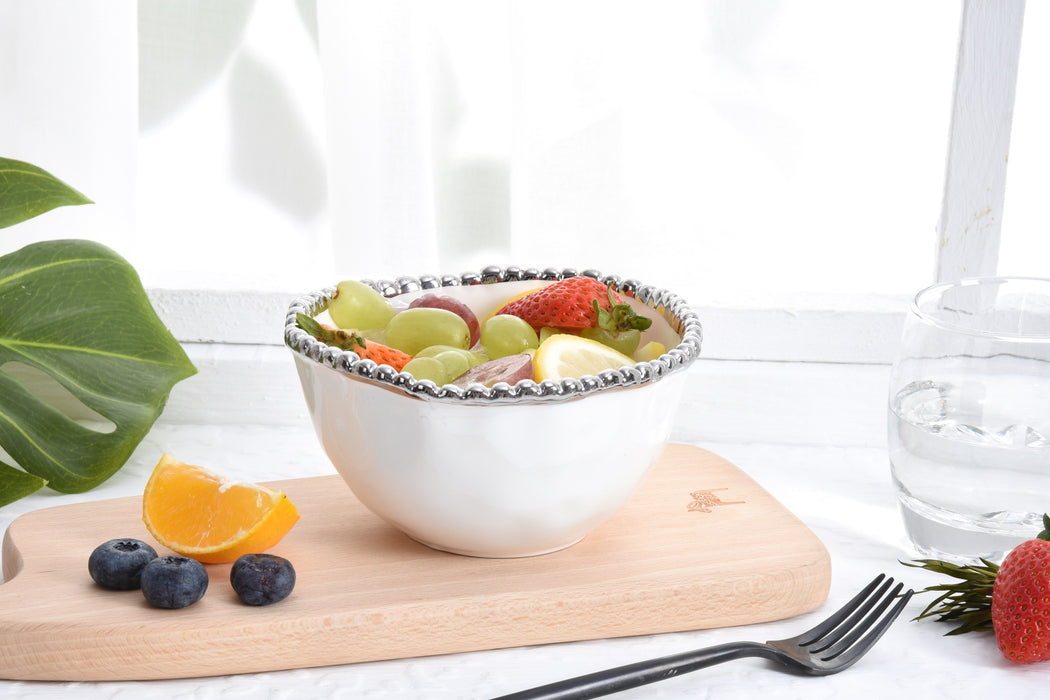 Pampa Bay Small Bowl, White