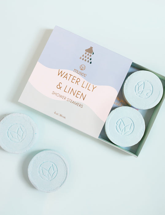 Shower Steamer, Water Lily & Linen