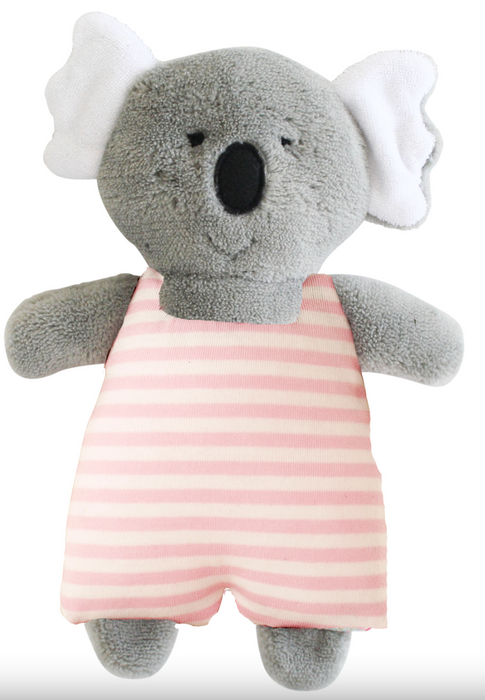 Koala Toy Rattle, Pink