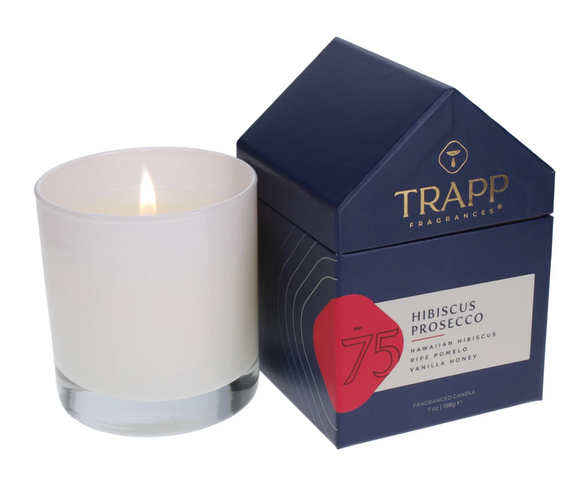 Trapp Candle in House Box, Hibisucus Prosecco