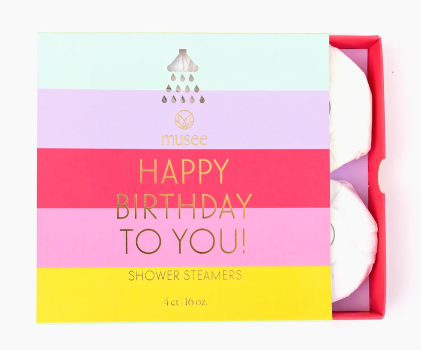 Shower Steamers, Happy Birthday