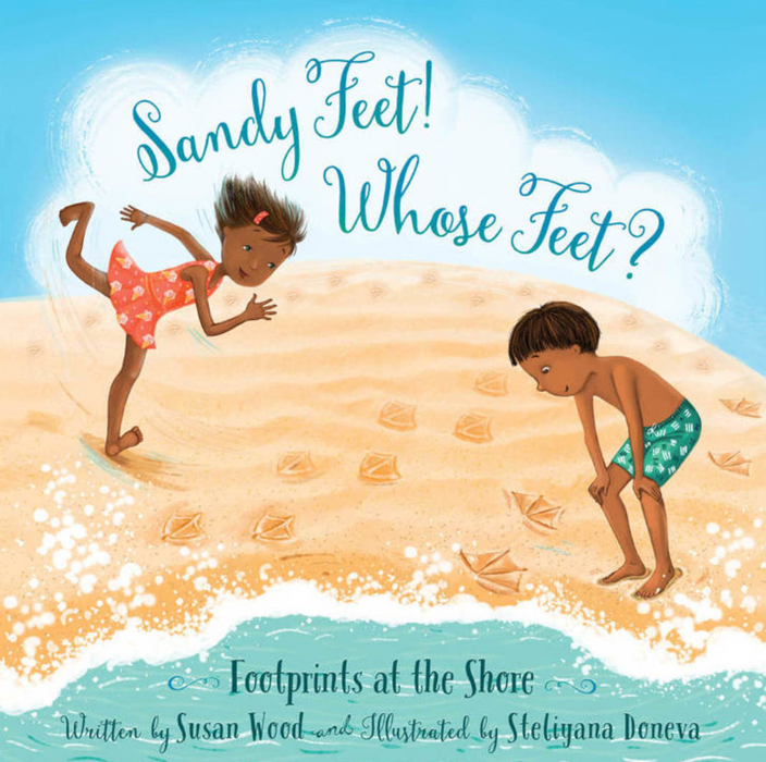 Sandy Feet! Whose Feet? Hardcover Book