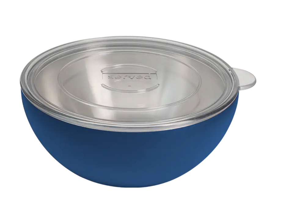 Vacuum-Insulated Lg Serving Bowl, Blue