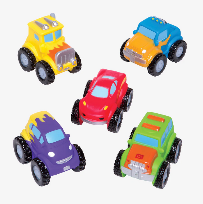 Squirties Toy, Monster Trucks