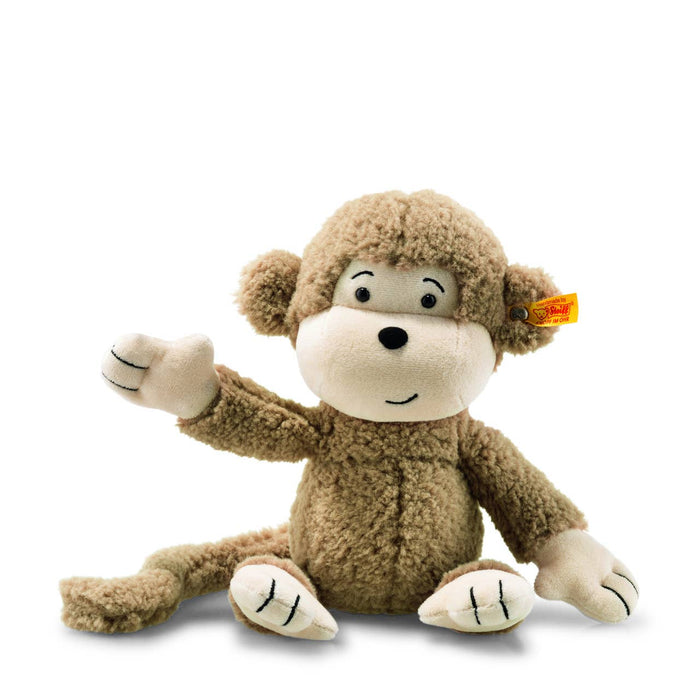 Brownie Monkey Plush Animal Toy, 12 Inches