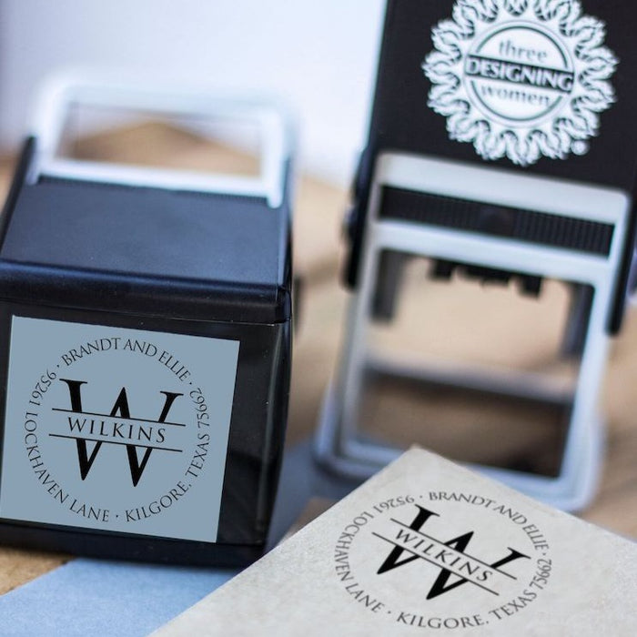 Personalized Self-Inking Address Stamp