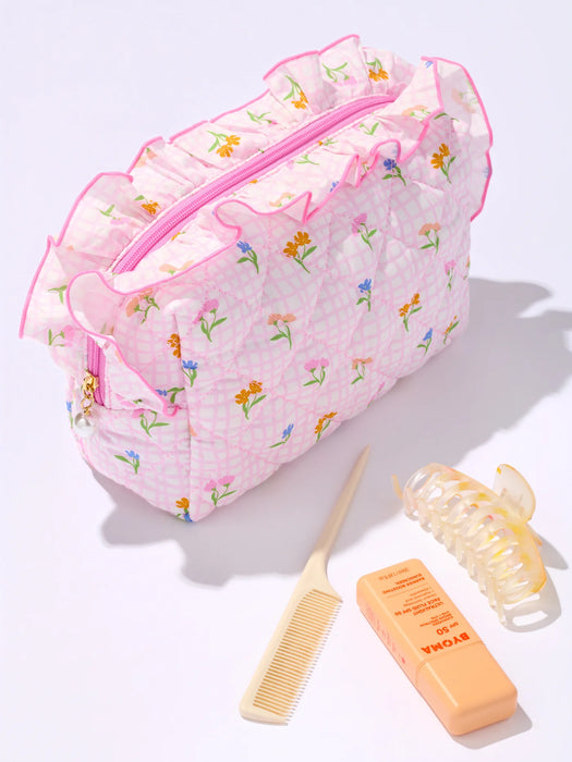 Fancy Large Zip Pouch, Multi