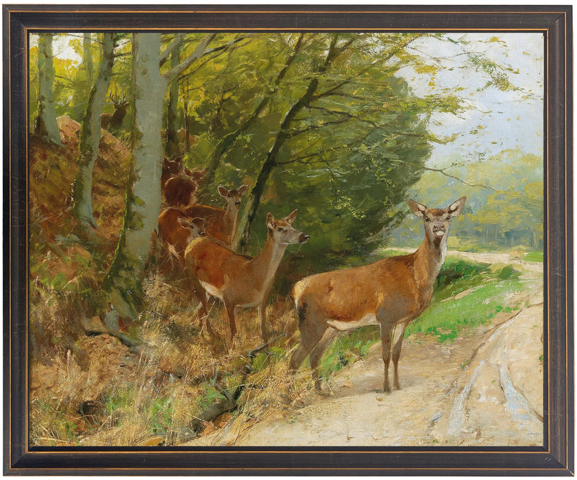 Art Print, Vintage Deer