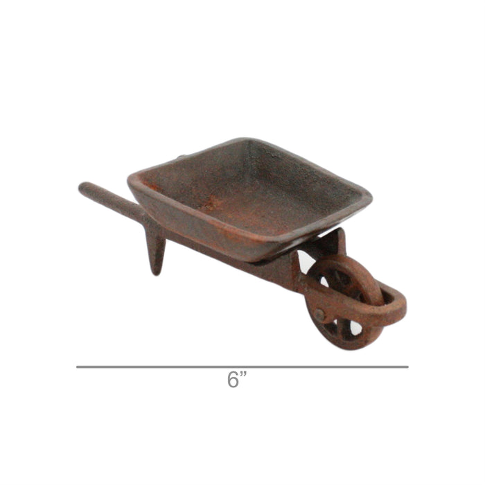 Wheelbarrow, Cast Iron Rust