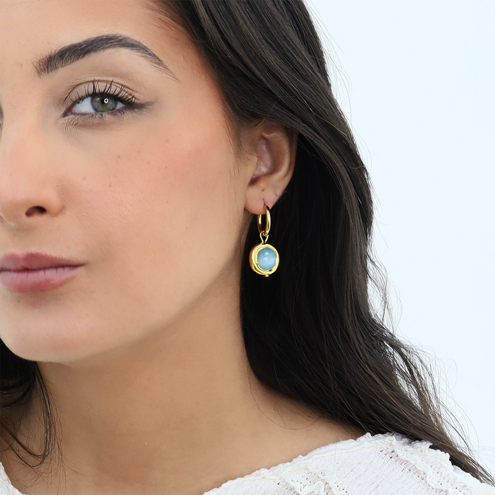 Earrings, Coriandoli Mini Hoops