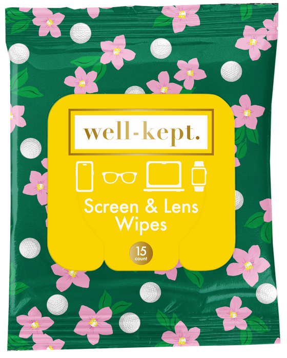 TEE TIME SCREEN & LENS WIPES