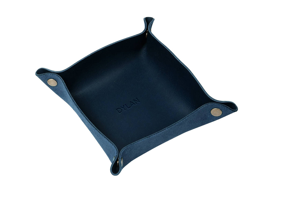 Leather Snap Valet Tray | Full Grain - USA Made