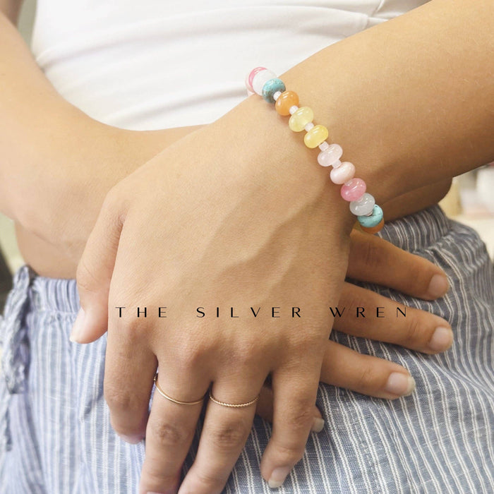 Bracelet, Pastel Stone Candy