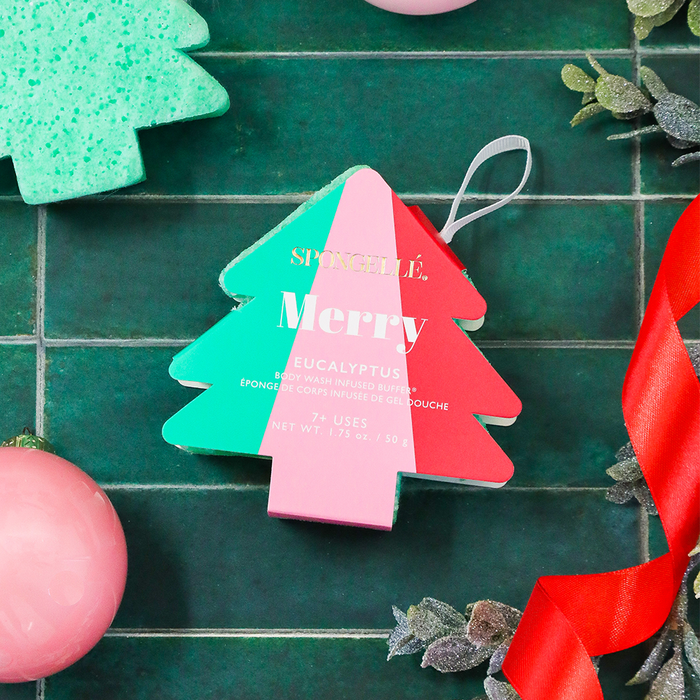Spongelle Eucalyptus Holiday Tree Buffer