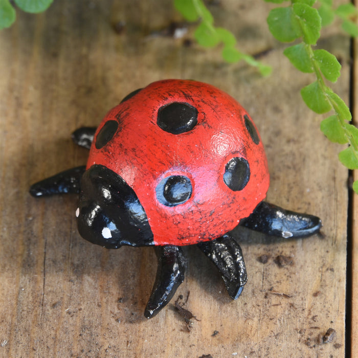 Ladybug, Cast Iron Red