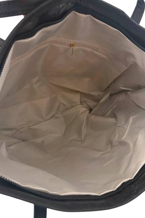 Black Shoulder Strap TOTE BAG