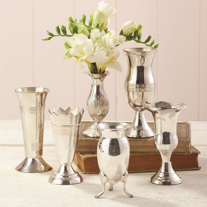 Queen Anne Silver Vase, 6 Styles