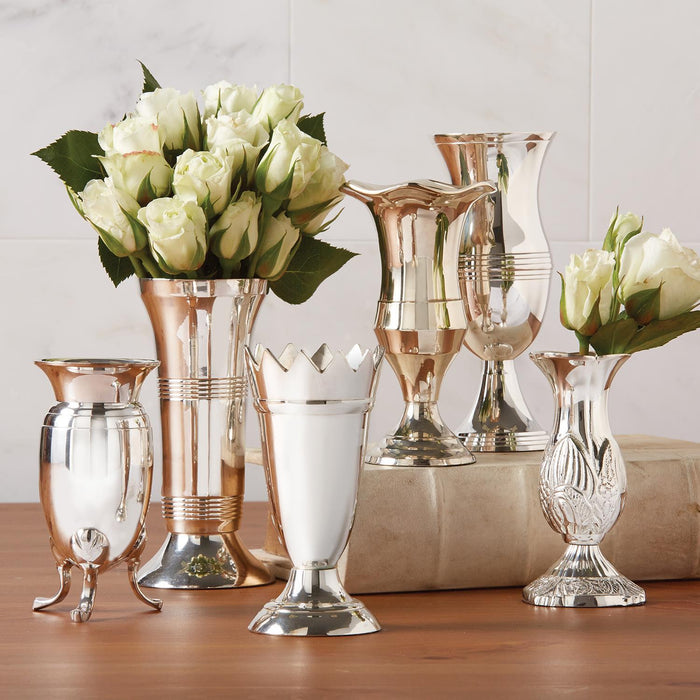 Queen Anne Silver Vase, 6 Styles