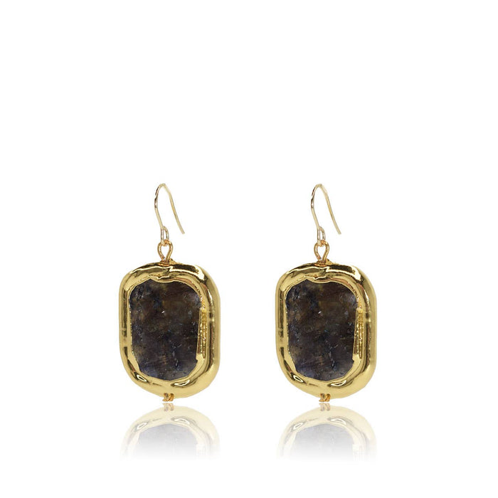 Earrings, Labradorite Dangle