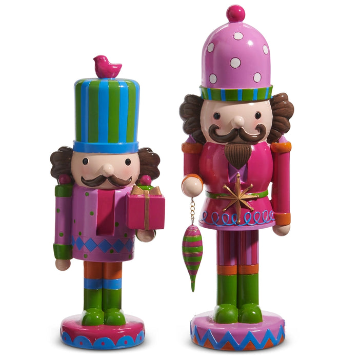 Whimsical Nutcrackers, 2 Sizes
