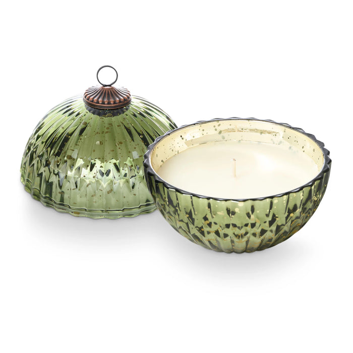 Balsam & Cedar Green Mercury Ornament Candle