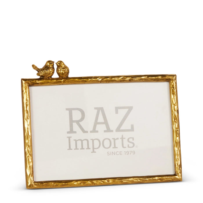 Gold Bird Picture Frame
