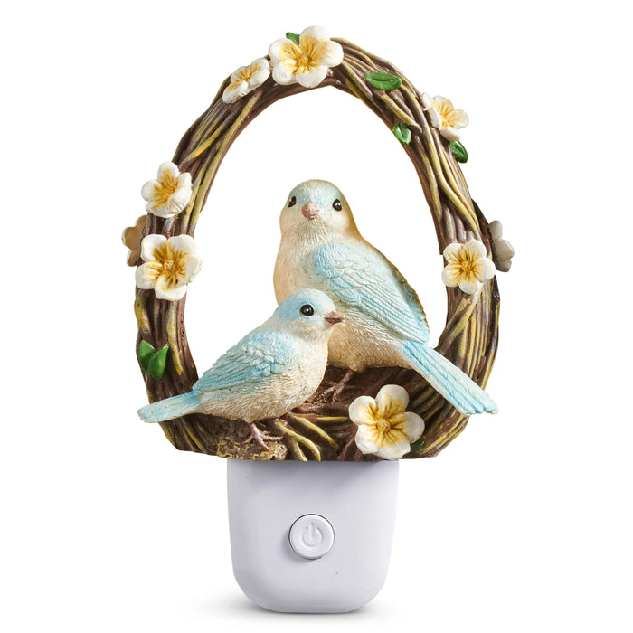 Springtime Birds Night Light