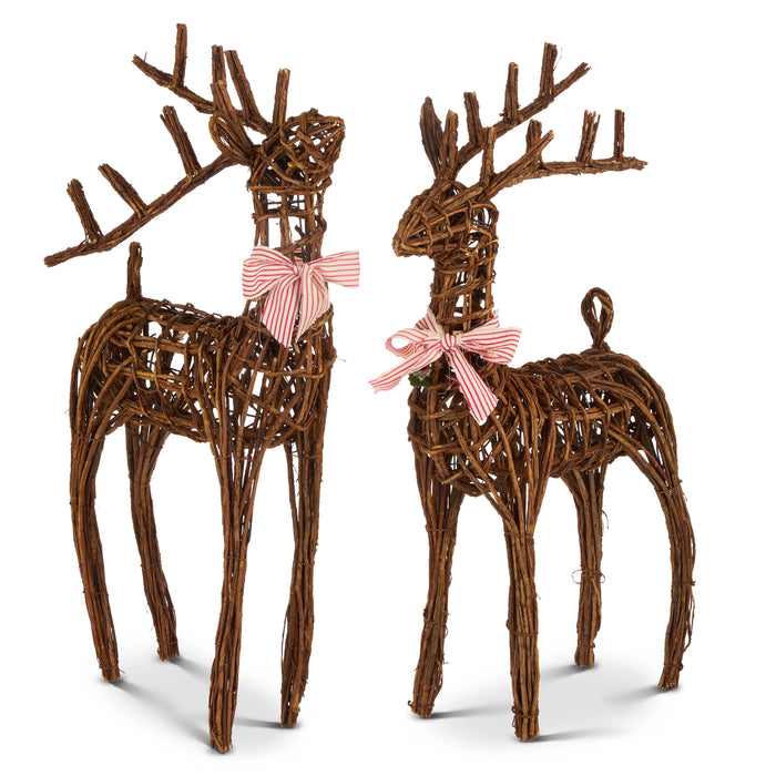 Vine and Pine Deer, 2 Styles