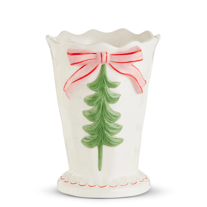 Bow and Tree Vase