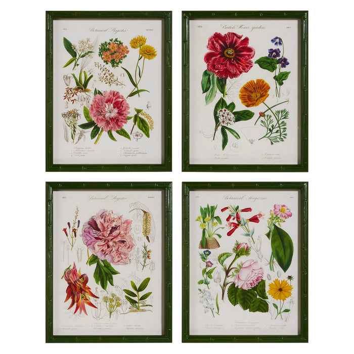 Art Print, Vintage Florals, 4 Styles